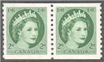 Canada Scott 345 MNH Pair VF